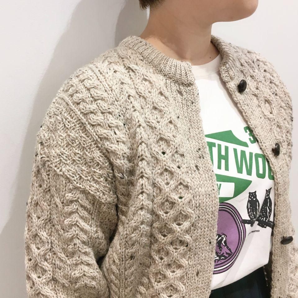 ARAN WOOLLEN MILLS - ケーブル編みカーディガン（正規取扱商品 ...