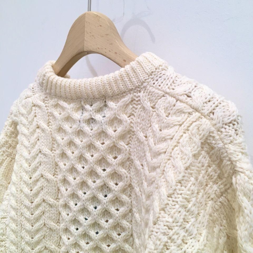 ARAN WOOLLEN MILLS - ケーブル編みセーター（正規取扱商品