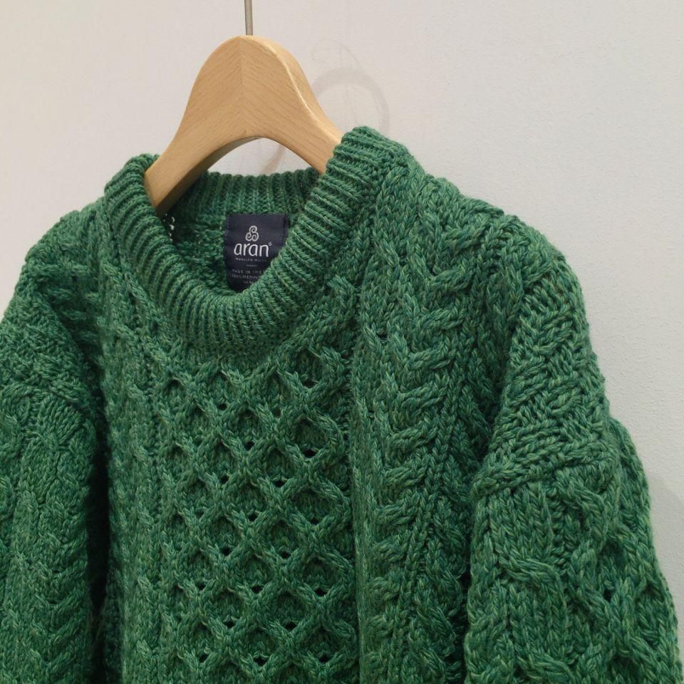 ARAN WOOLLEN MILLS - ケーブル編みセーター（正規取扱商品） - Sheth Online Store - シスオンラインストア