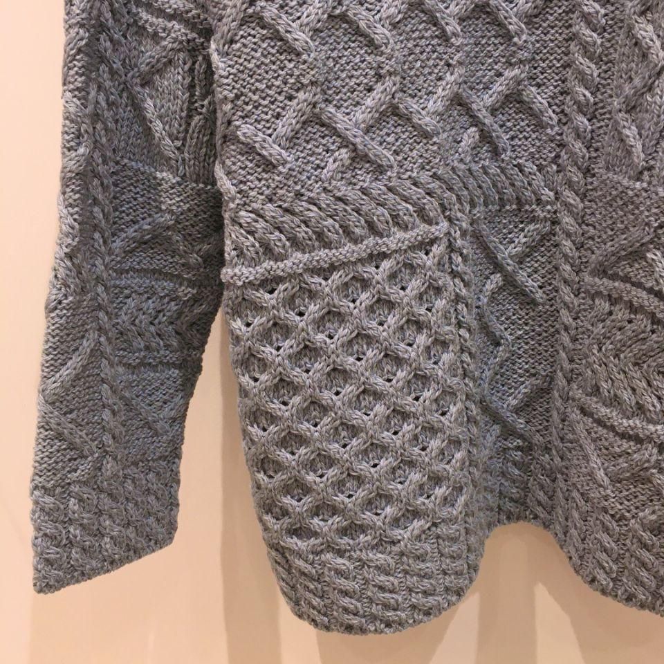 ARAN WOOLLEN MILLS - ケーブル編みオフタートルセーター(正規 ARAN WOOLLEN MILLS - ケーブル編みオフタートルセーター(正規