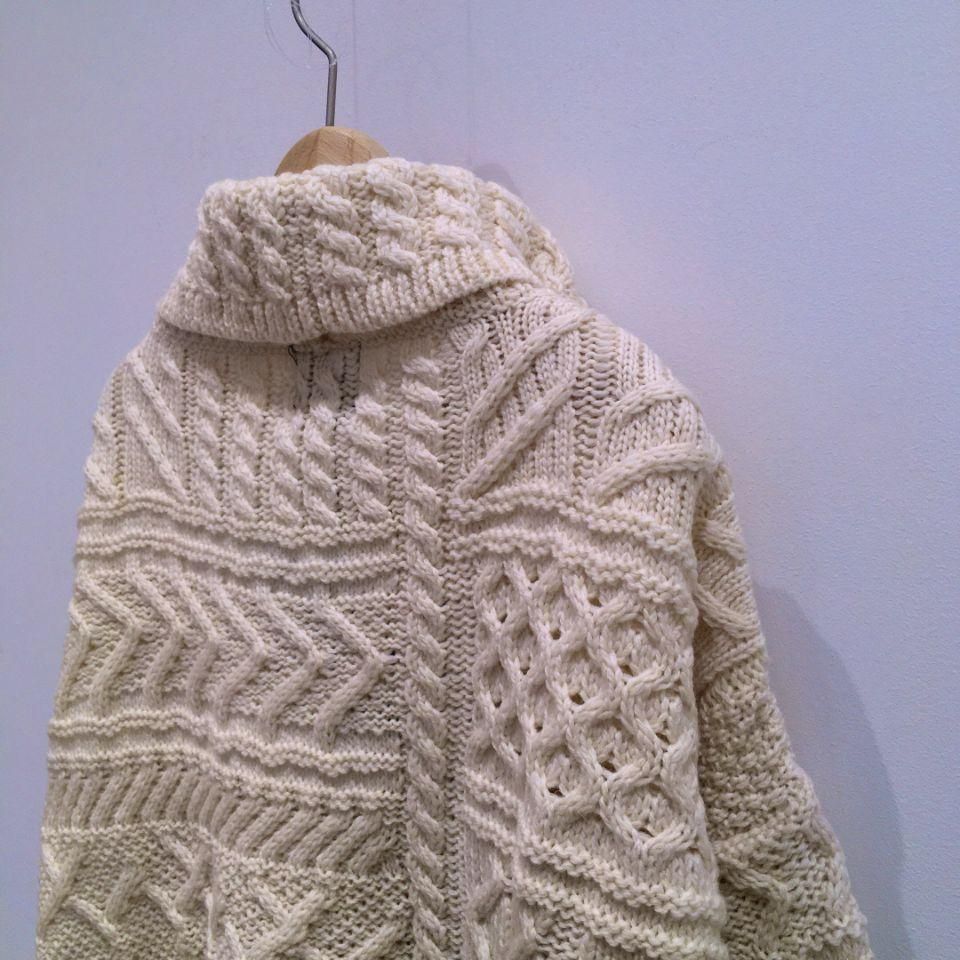 ARAN WOOLLEN MILLS - ケーブル編みオフタートルセーター(正規 ARAN WOOLLEN MILLS - ケーブル編みオフタートルセーター(正規