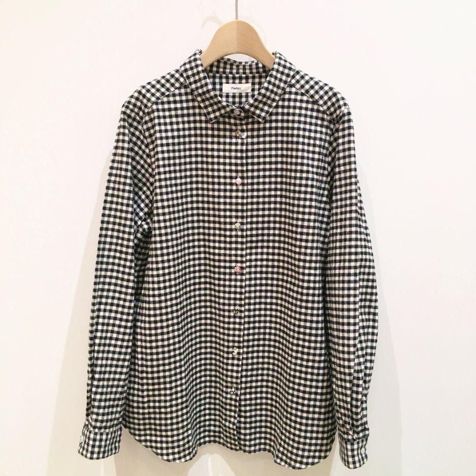 castanetTシャツ3枚セット(バラ売り可) 4色展開】クロップドチェックシャツ | Kastane(カスタネ