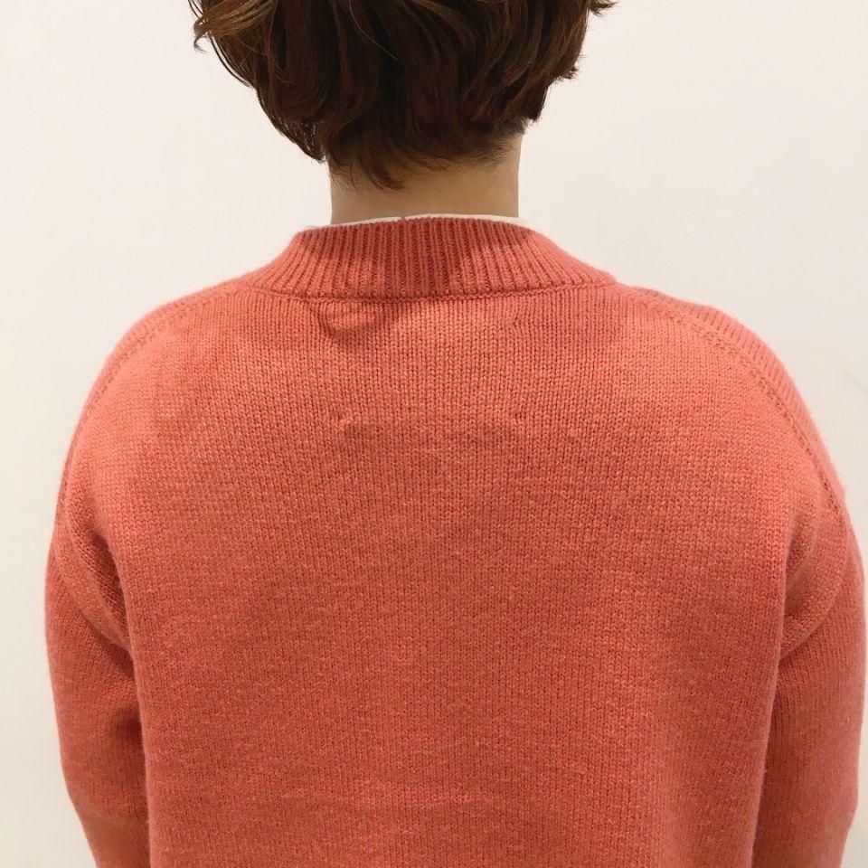 FIL DE FER - アルパカ混 クルーネックカーディガン（1010721822