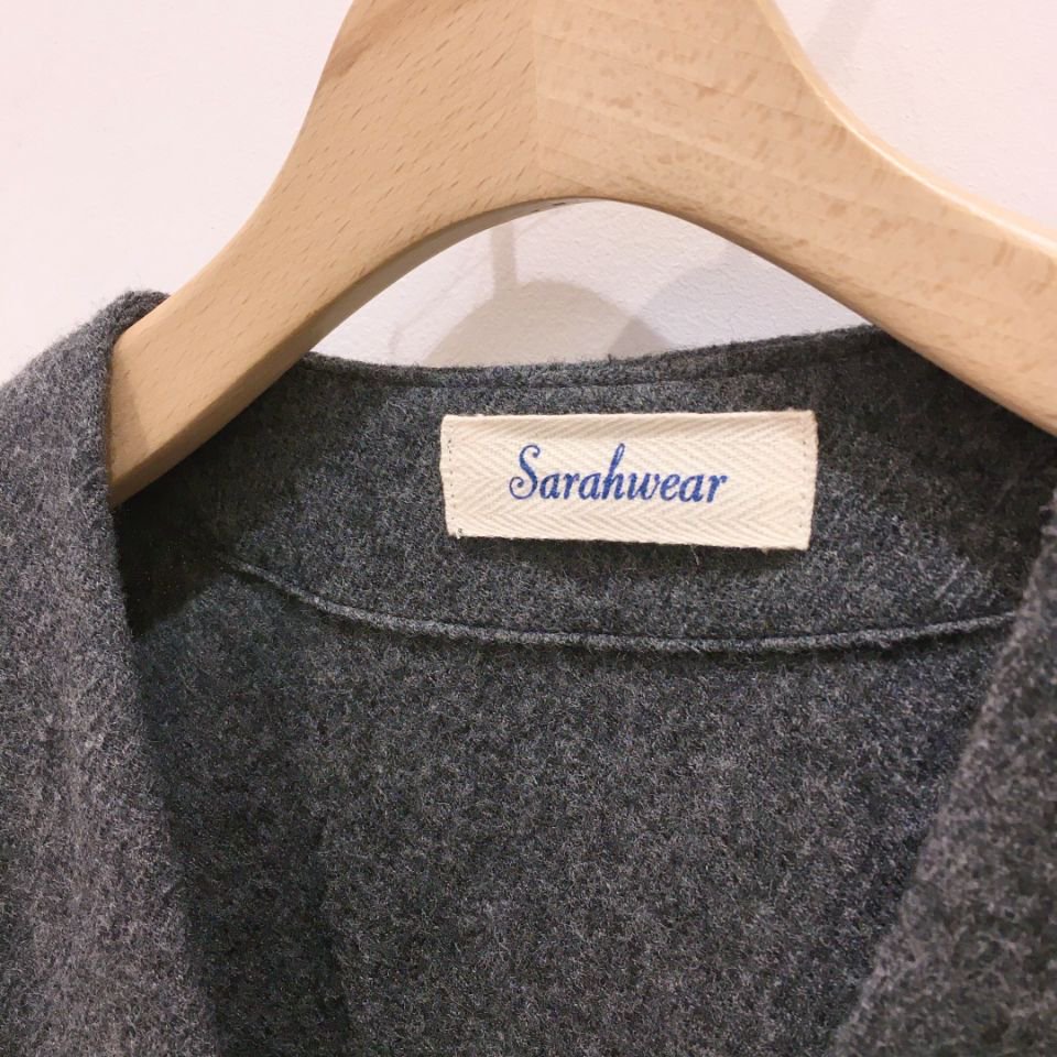 SARAHWEAR - Felting Wool Cardigan（C60187)