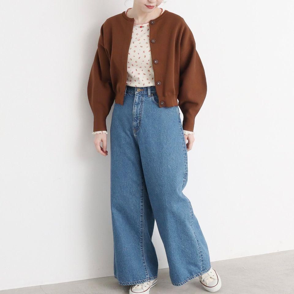 CHILD WOMAN - <Dot and Stripes>AMOSSAミラノリブ BIG CHILD WOMAN - <Dot and Stripes>AMOSSAミラノリブ BIG