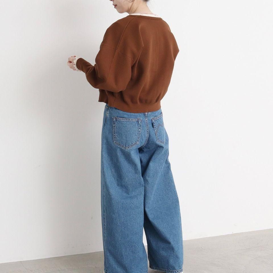 CHILD WOMAN - <Dot and Stripes>AMOSSAミラノリブ BIG CHILD WOMAN - <Dot and Stripes>AMOSSAミラノリブ BIG
