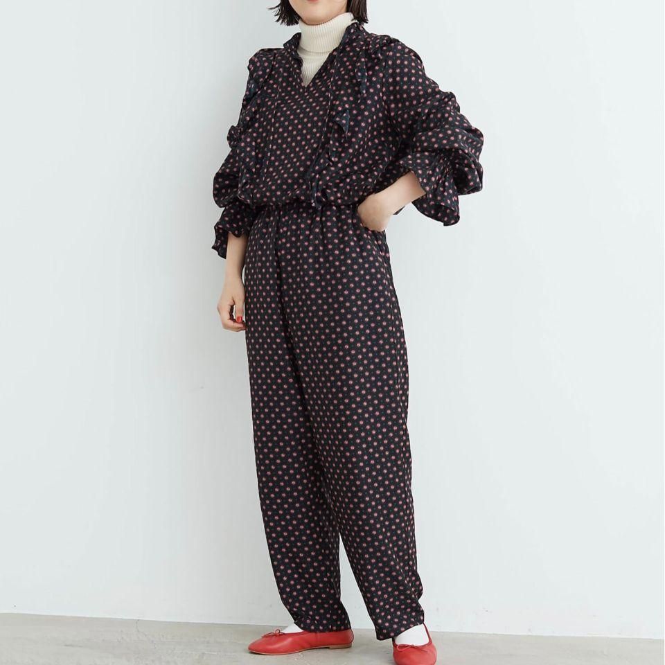 〓MARC JACOBS〓 THE SILK SHIRT 花柄 ボウ ブラウス MARC JACOBS - twice mina 着用 marc jacobs フラワー柄