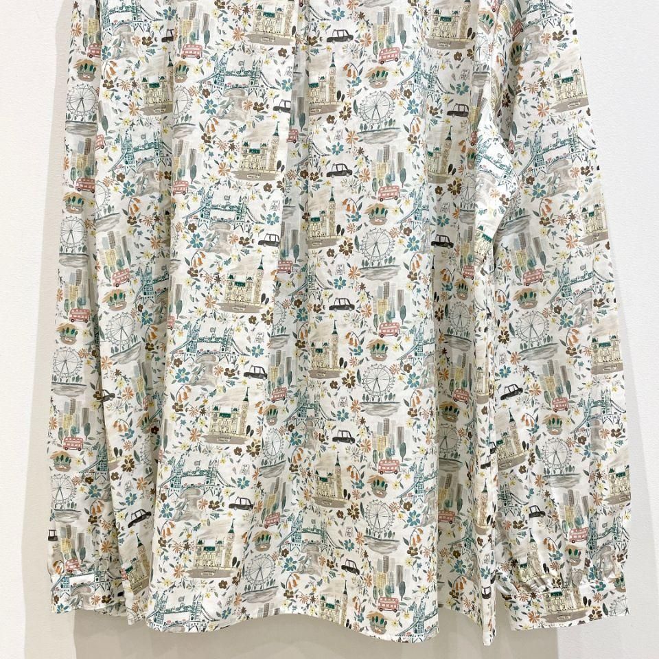 Parkes - 後ろ開きスタンドカラーシャツ（リバティコレクション