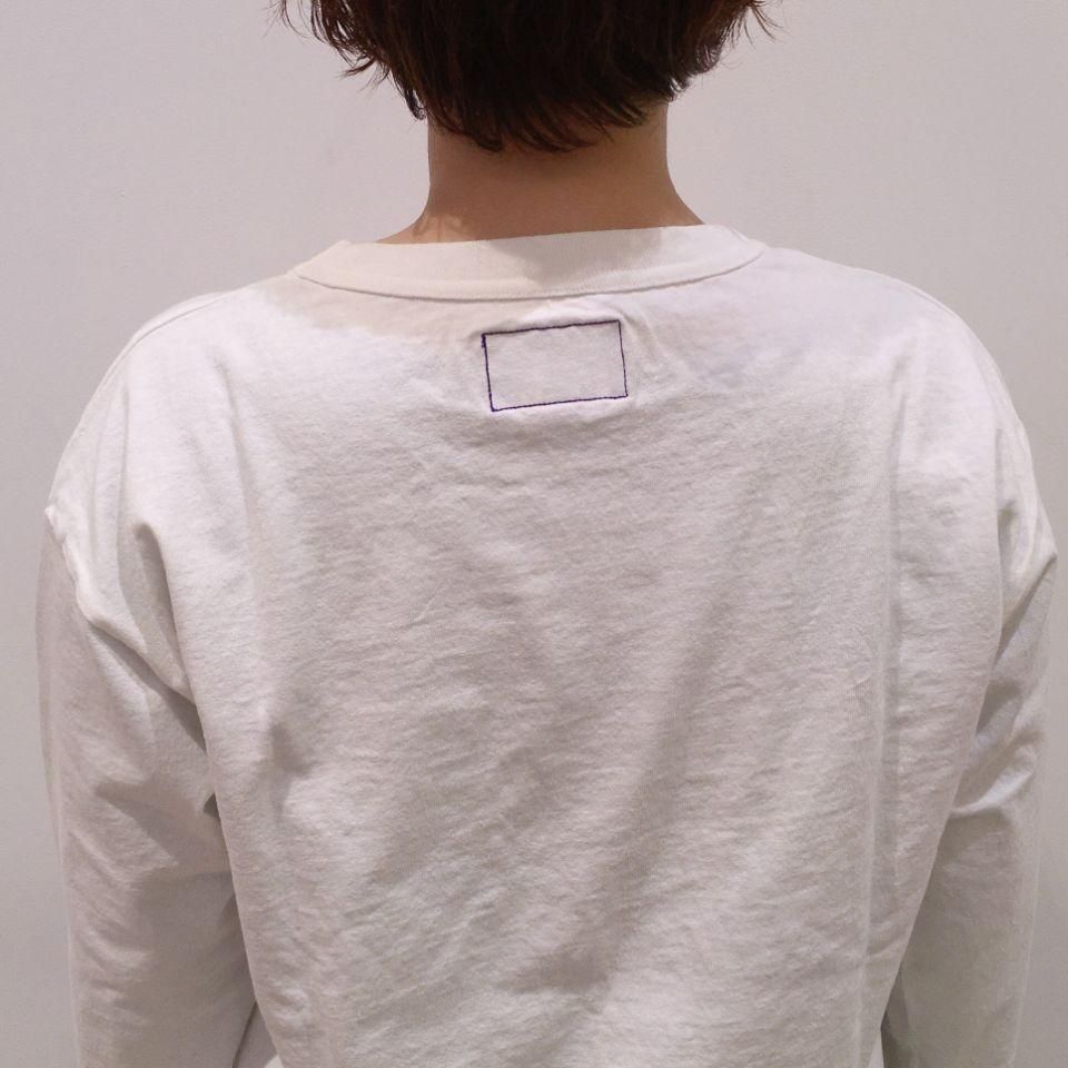 THE NORTH FACE PURPLE LABEL 7oz L/S Pocket Tee Pink X Blue