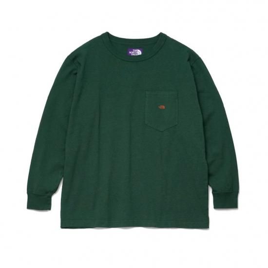 THE NORTH FACE PURPLE LABEL - 7oz L/S Pocket Tee(NT3305N)谷