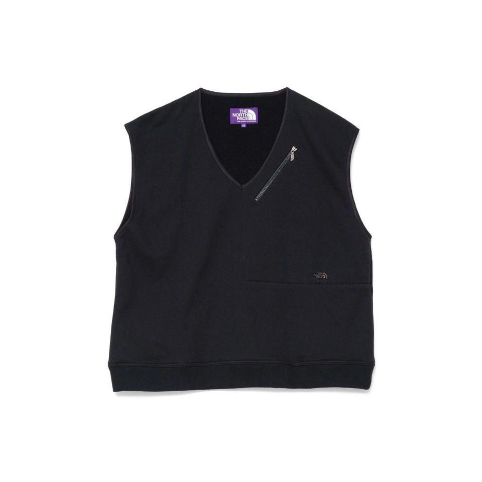 ノースフェイスパープルレーベルVネックベスト　V-neck Sweat Vest