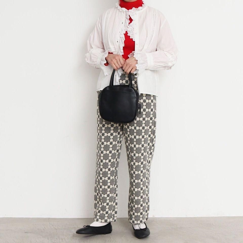 CHILD WOMAN - <Dot and Stripes>花柄キルトブリスターJAQ CHILD WOMAN - <Dot and Stripes>花柄キルトブリスターJAQ