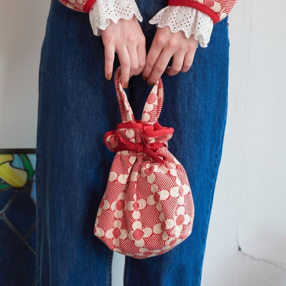 CHILD WOMAN - <Dot and Stripes>花柄キルトブリスターJAQ CHILD WOMAN - <Dot and Stripes>花柄キルトブリスターJAQ