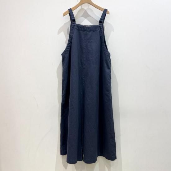 SARAHWEAR - Cotton Twill Salopette PantsC16047