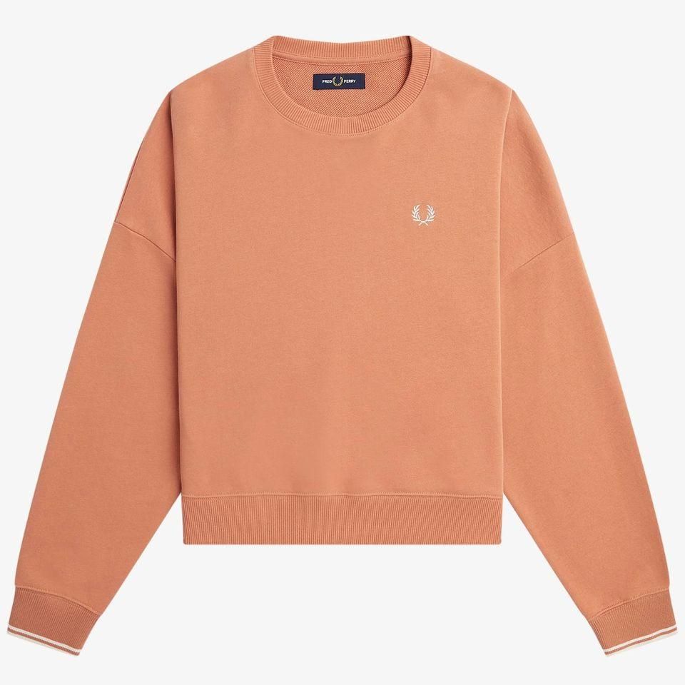 品良く着こなすため FRED PERRY Sheth - Sweatshirt（G5135）正規取扱商品 Tipped - トップス