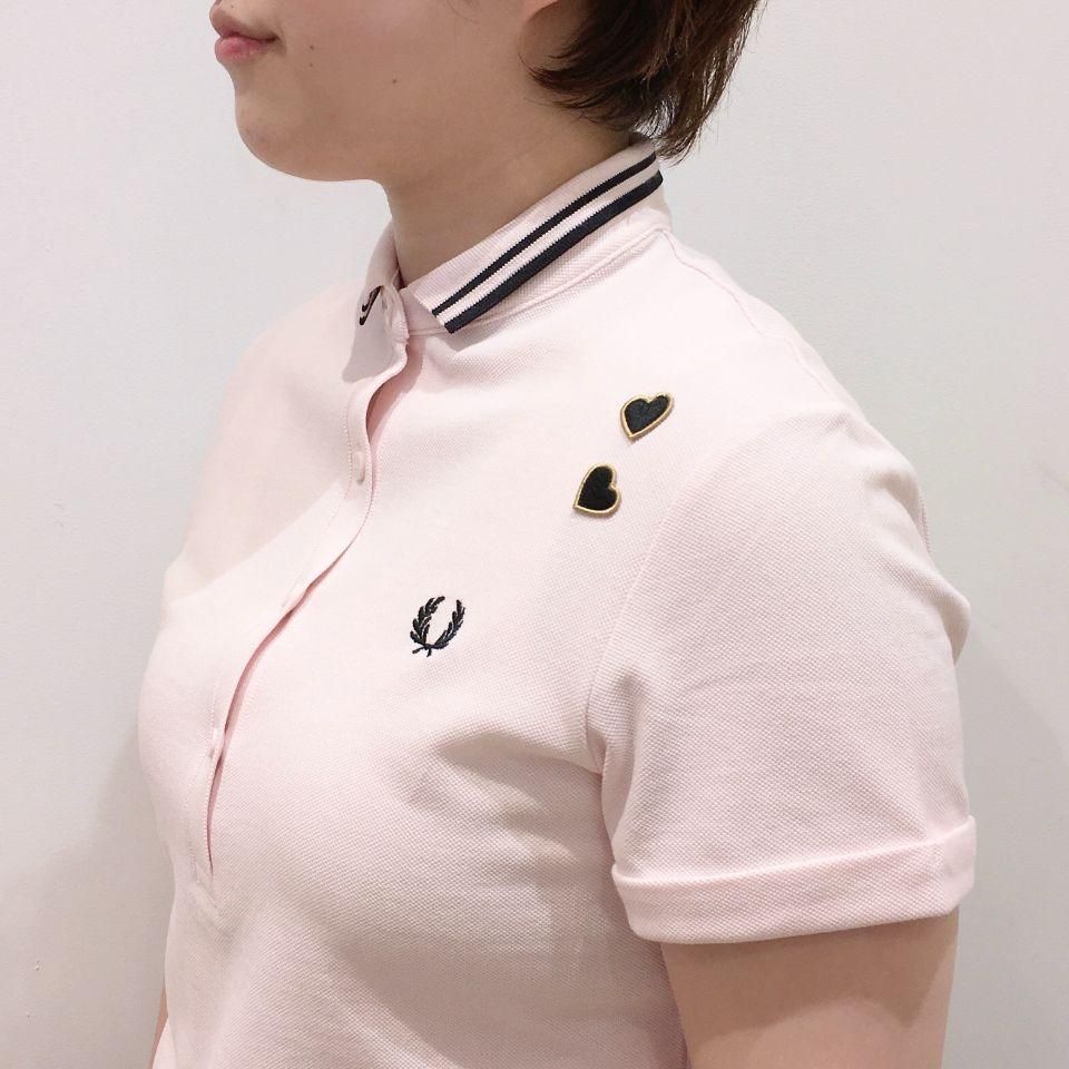 FRED PERRY - Amy Winehouse Tipped Pique Shirt（SG5100）正規