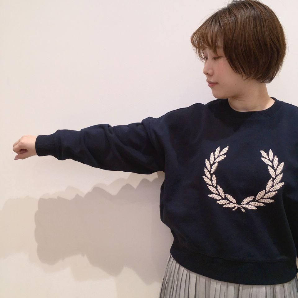 Fred perry laurel wreath sweatshirt sale