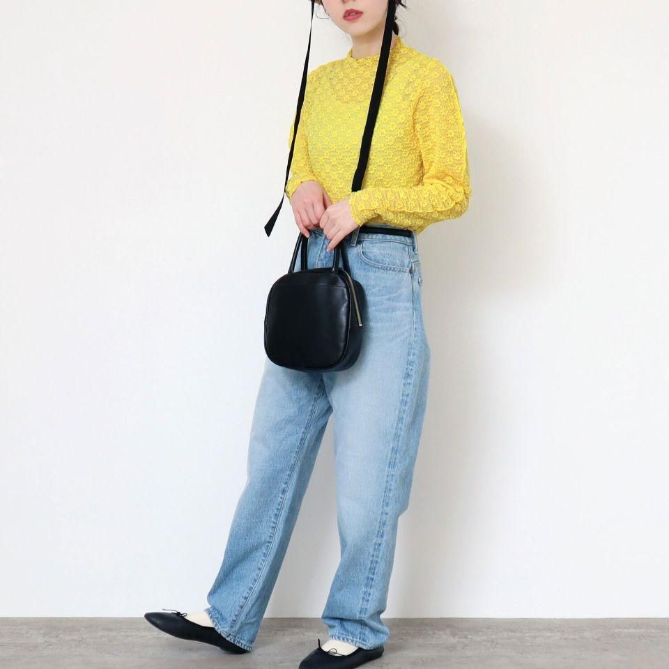 CHILD WOMAN - <Dot and Stripes>縮絨ラッセルレース CHILD WOMAN - <Dot and Stripes>縮絨ラッセルレース