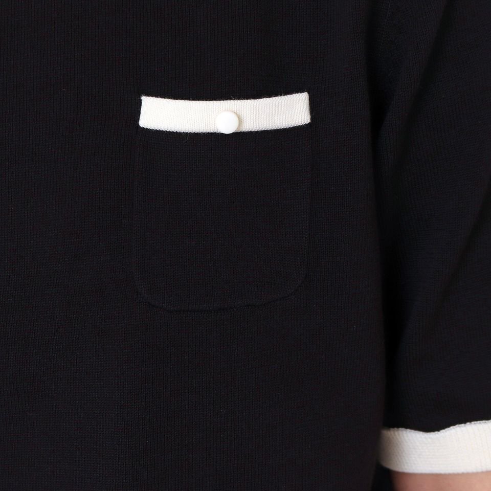 CHILD WOMAN - ハイツイストコットン ポケット半袖プルオーバー
（0101KN010231）（正規取扱品）
