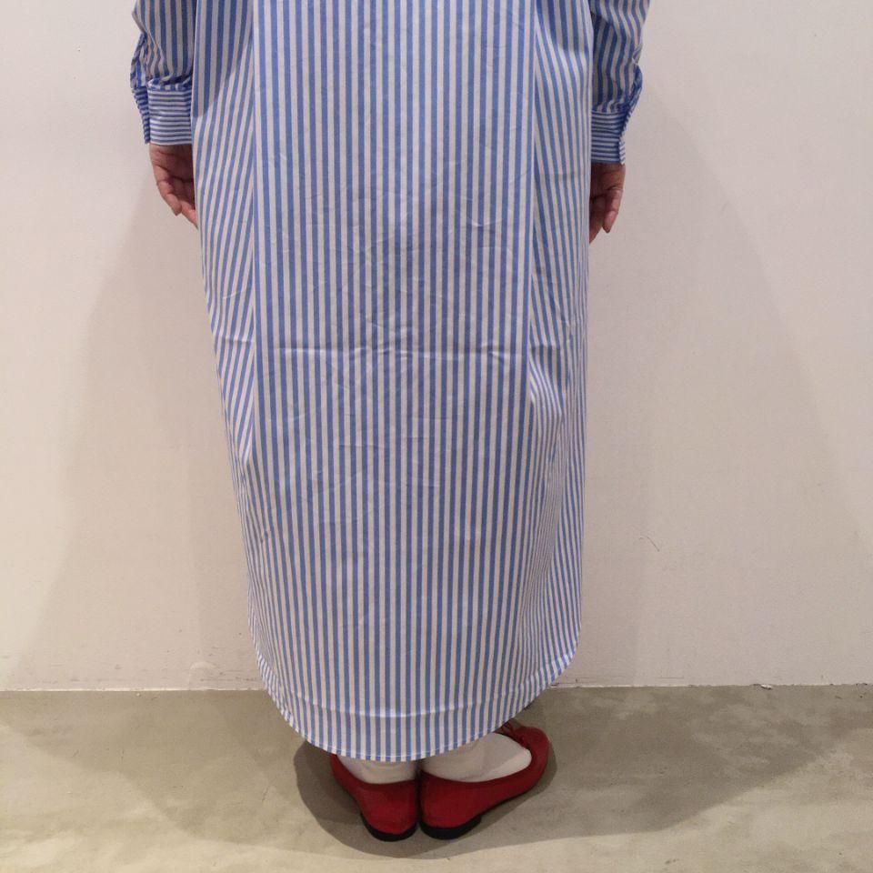 Sheth - パッチワークストライプ ストレッチワンピース - Sheth Online