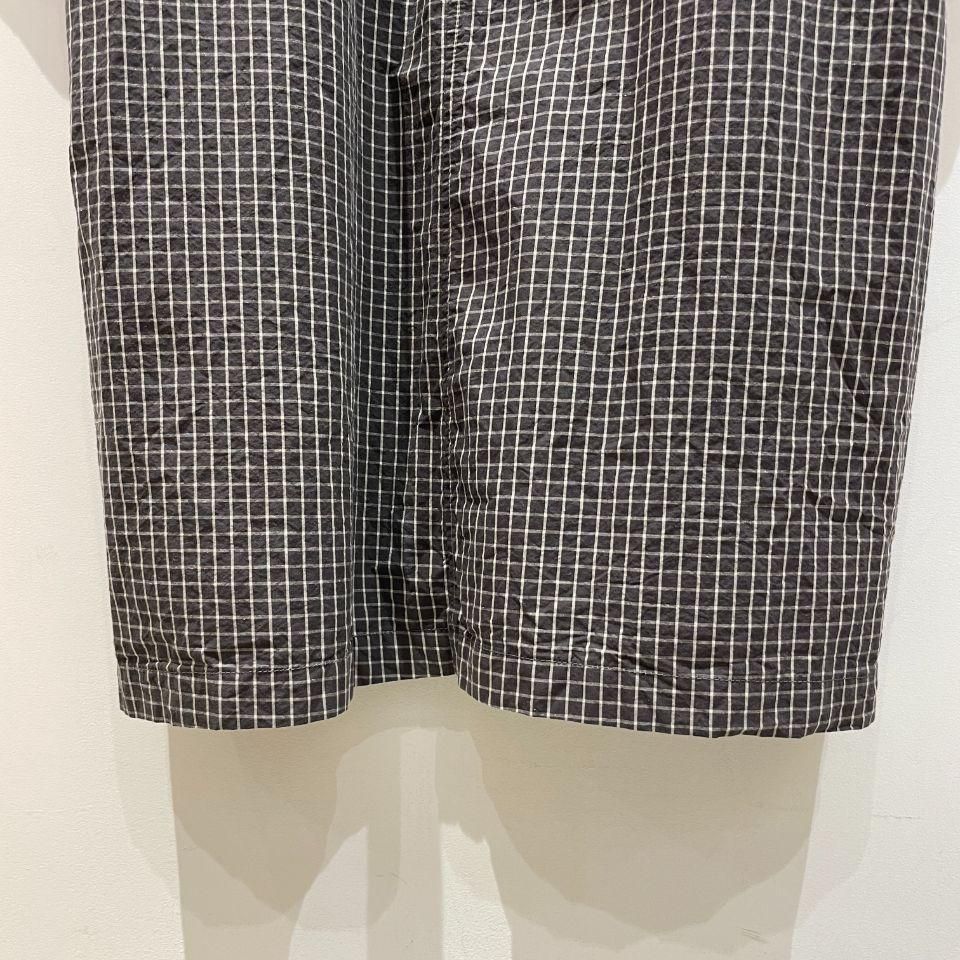 SARAHWEAR - Cotton/Linen Graph Check Double Pocket Coat(C60199)