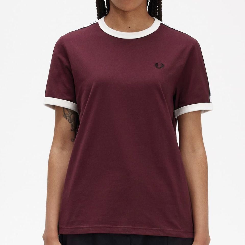 FRED PERRY - Taped Ringer T-Shirt(G4620)正規取扱商品 FRED PERRY - Taped Ringer T-Shirt(G4620)正規取扱商品