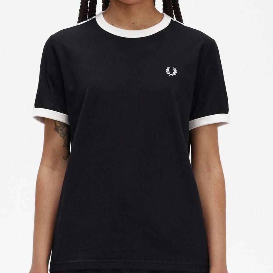 FRED PERRY - Taped Ringer T-Shirt(G4620)正規取扱商品 FRED PERRY - Taped Ringer T-Shirt(G4620)正規取扱商品