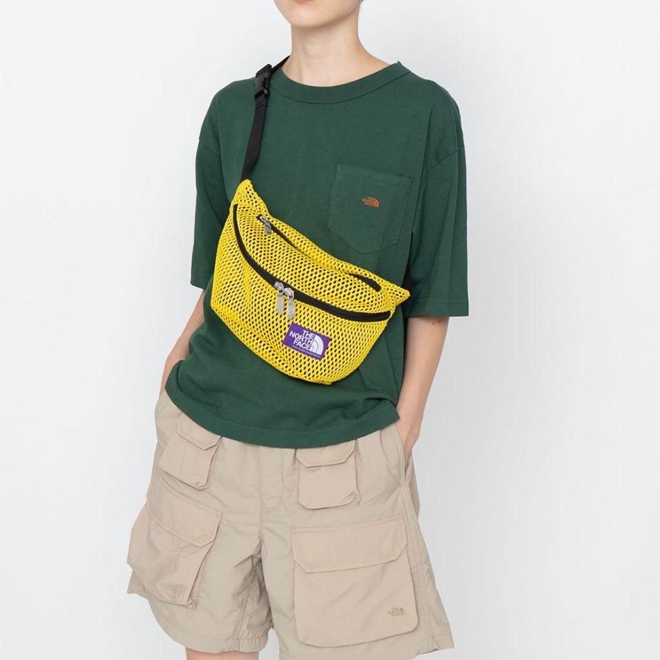 THE NORTH FACE　メッシュポーチ　ウエストバッグ　NN7318N THE NORTH FACE PURPLE LABEL - Mesh Waist Bag（NN7318N）正規