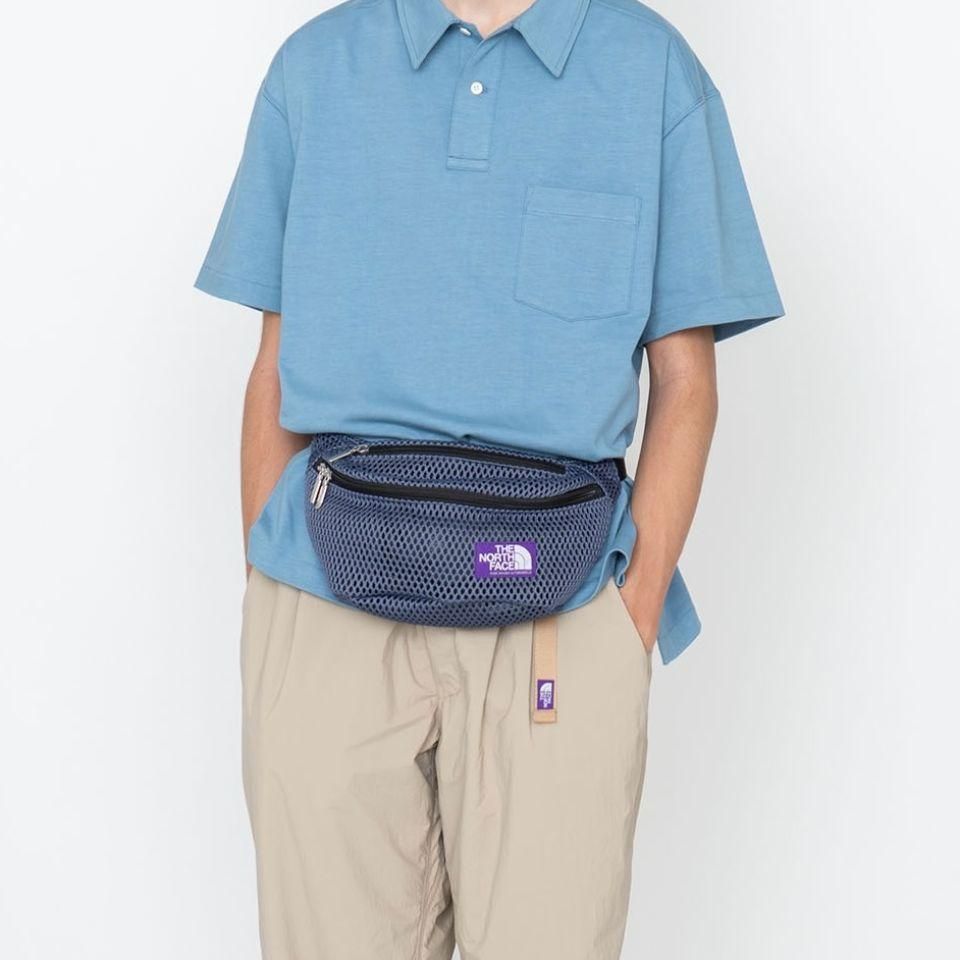 THE NORTH FACE　メッシュポーチ　ウエストバッグ　NN7318N THE NORTH FACE PURPLE LABEL - Mesh Waist Bag（NN7318N）正規