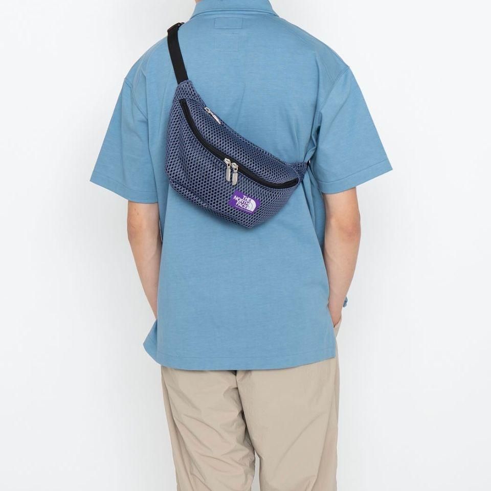 THE NORTH FACE　メッシュポーチ　ウエストバッグ　NN7318N THE NORTH FACE PURPLE LABEL - Mesh Waist Bag（NN7318N）正規