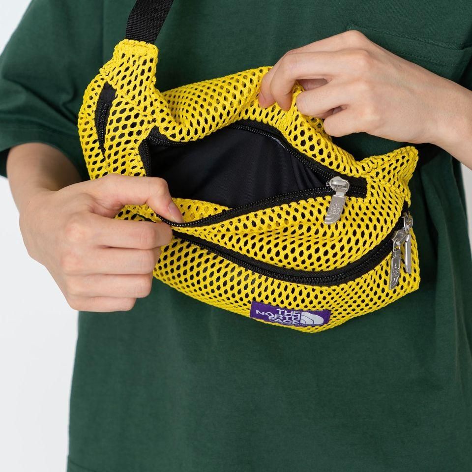 THE NORTH FACE　メッシュポーチ　ウエストバッグ　NN7318N THE NORTH FACE PURPLE LABEL - Mesh Waist Bag（NN7318N）正規