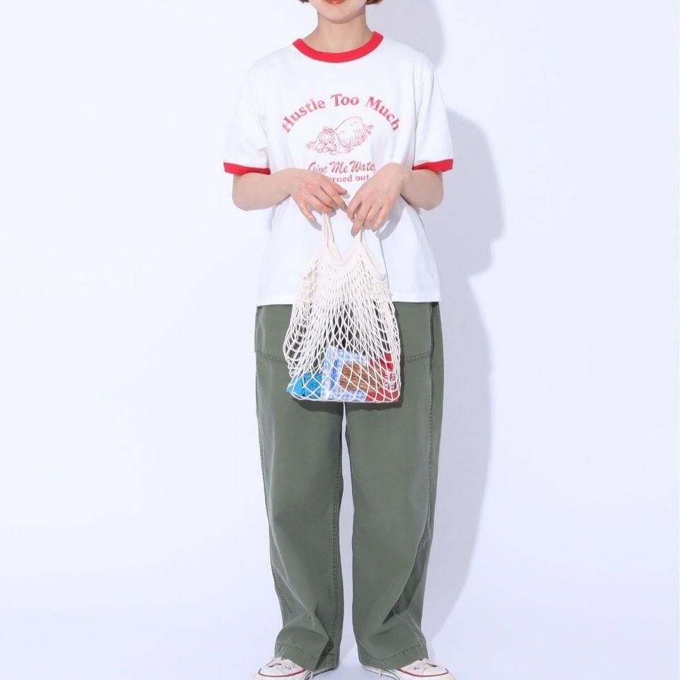 CHILD WOMAN - 夏バテDOG リンガーTシャツ（0101CT025231