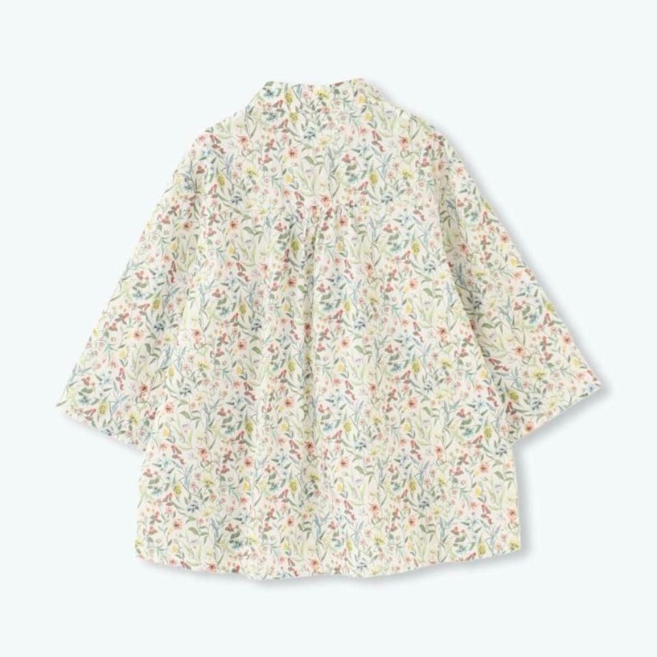 sosotto - リバティプリント・ピンタックブラウス＜6分袖＞（42332911