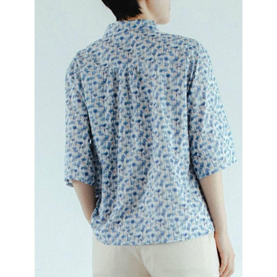 新品タグ付美品sosotto リバティ ブラウスシャツ sosotto ソソット ブラウス リバティプリント2ウェイゴム