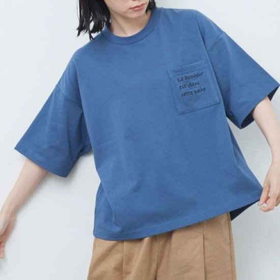 sosotto - 刺繍ポケットTシャツ（42311112）
