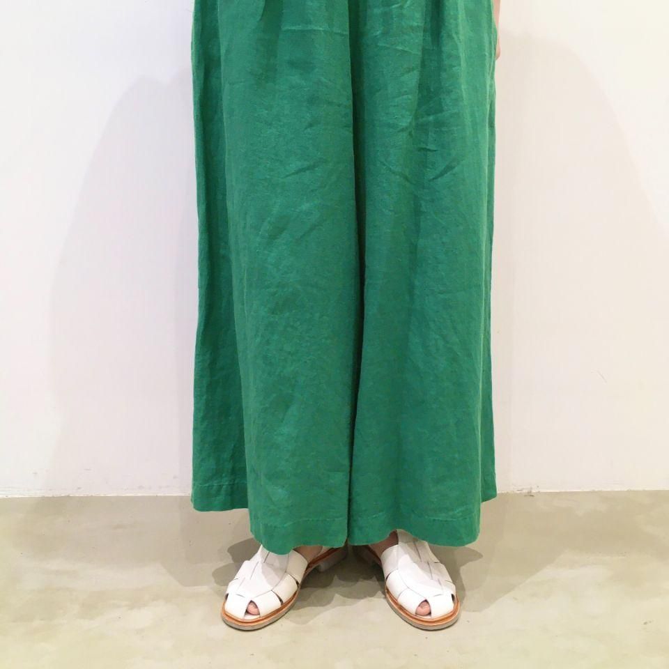 SARAHWEAR - <Tamiyo>Linen Cloth Wide Pants(C30491)
