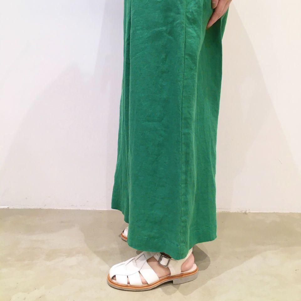 SARAHWEAR - <Tamiyo>Linen Cloth Wide Pants(C30491)
