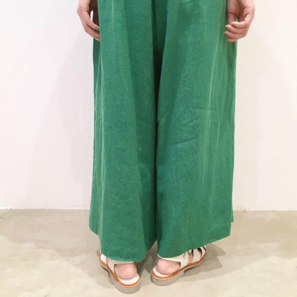SARAHWEAR - <Tamiyo>Linen Cloth Wide Pants(C30491)