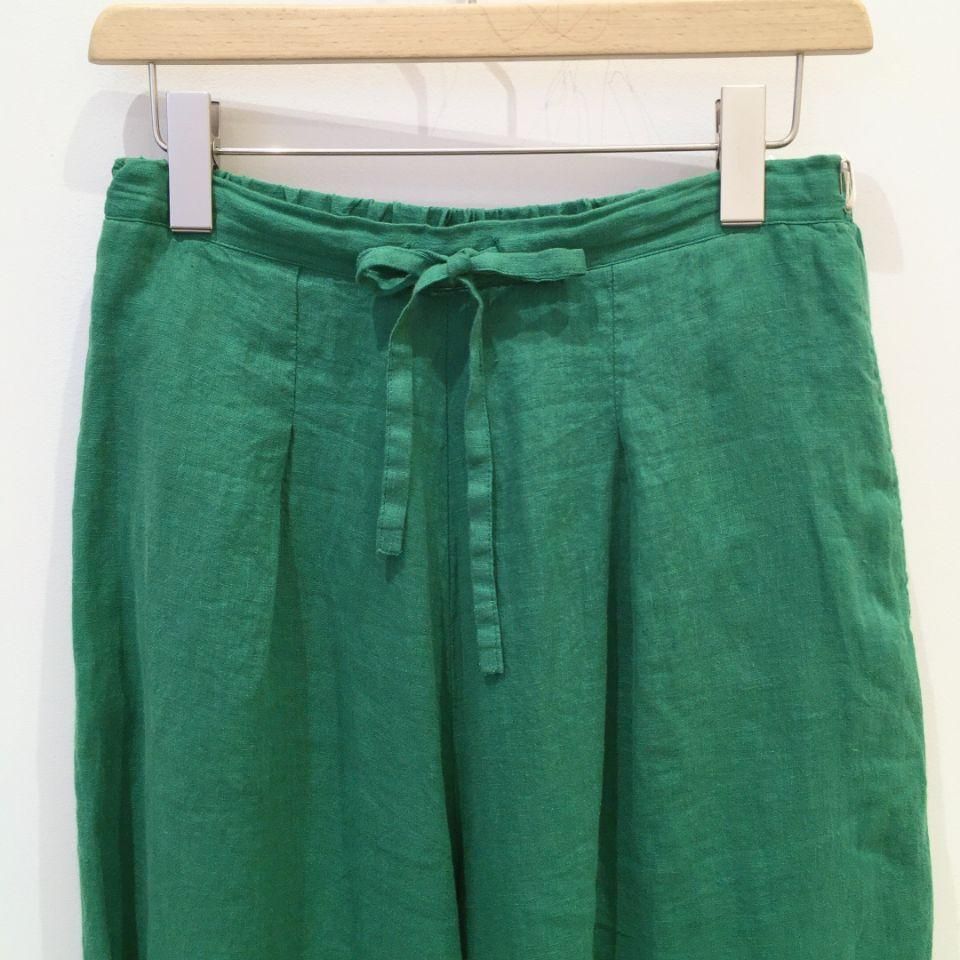 SARAHWEAR - <Tamiyo>Linen Cloth Wide Pants(C30491)