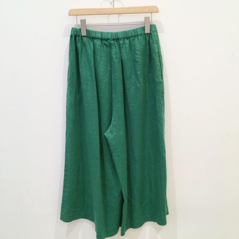 SARAHWEAR - <Tamiyo>Linen Cloth Wide Pants(C30491)