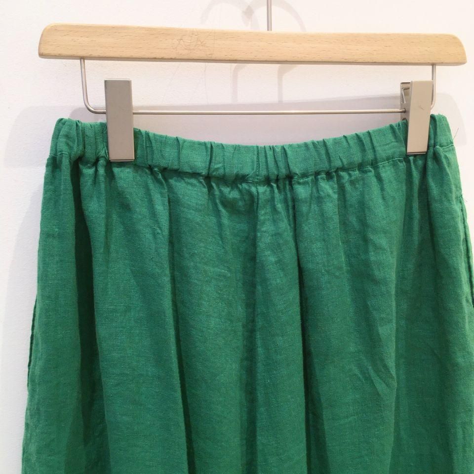 SARAHWEAR - <Tamiyo>Linen Cloth Wide Pants(C30491)