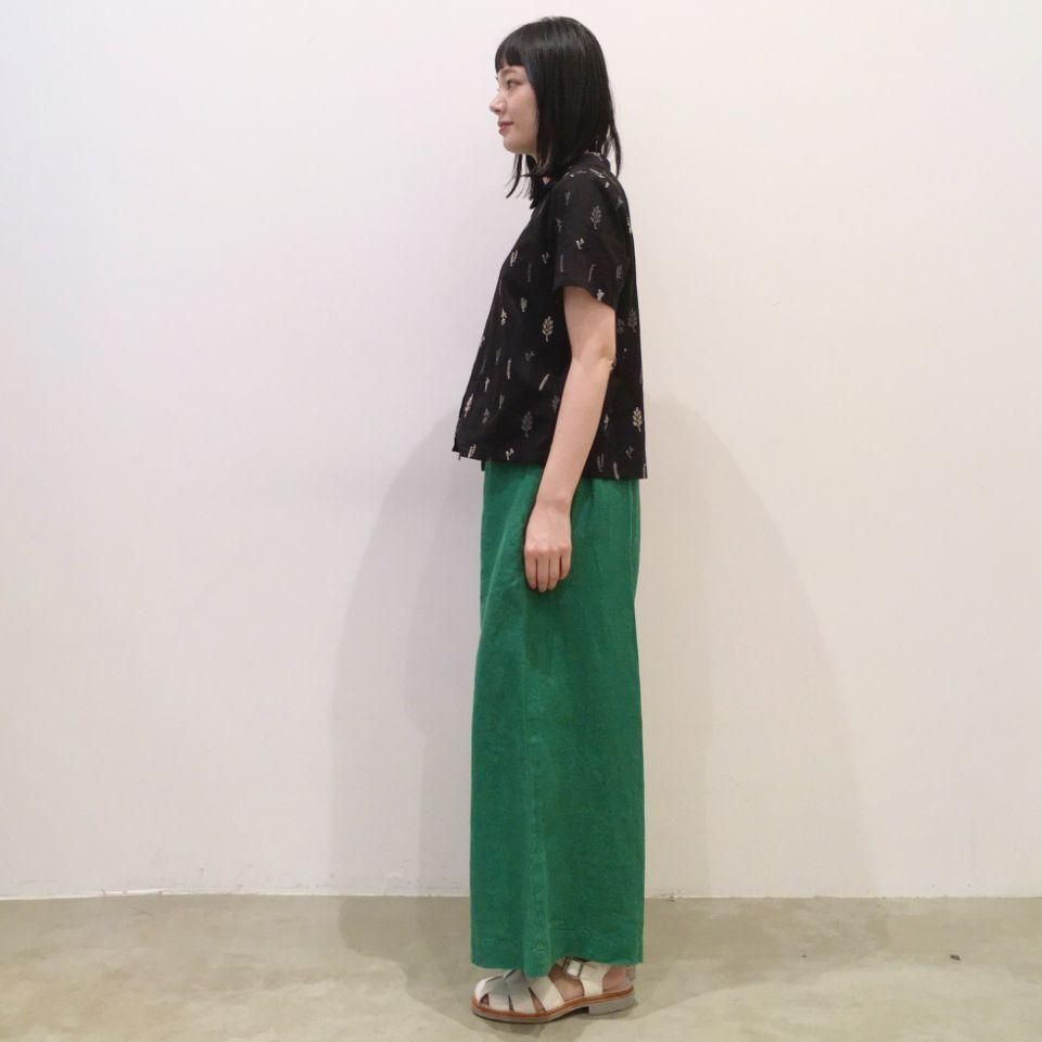 SARAHWEAR - <Tamiyo>Linen Cloth Wide Pants(C30491)