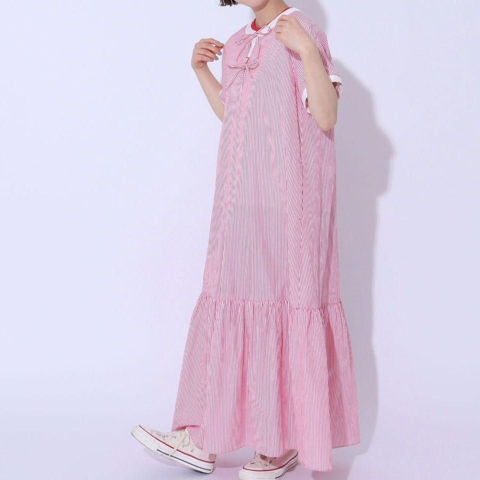 familiar ストライプ 半袖ワンピース TS351X136_009_L.jpg