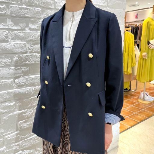 Sheth - 23STRダブルブレスト6つ金釦 紺ブレザー(2301JK255001 Sheth - 23STRダブルブレスト6つ金釦 紺ブレザー(2301JK255001