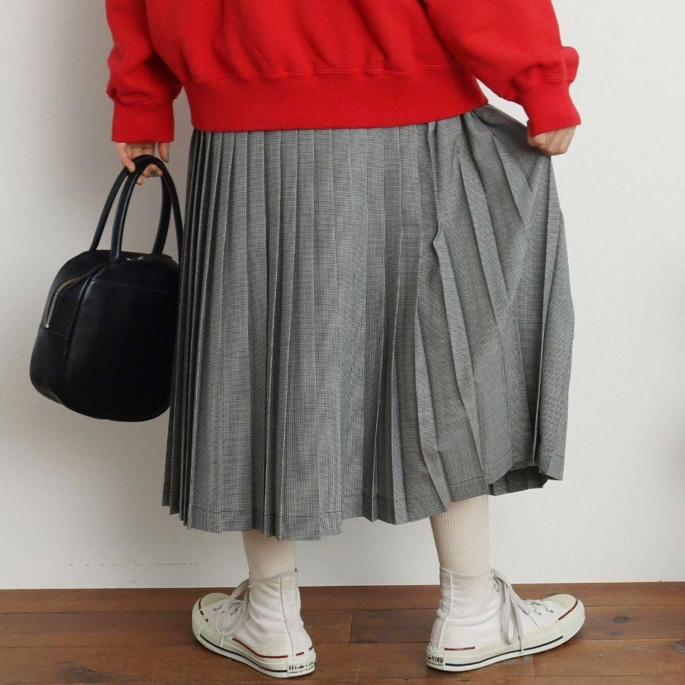 CHILD WOMAN - TW千鳥チェック プリーツスカート(0101SK001232 CHILD WOMAN - TW千鳥チェック プリーツスカート(0101SK001232