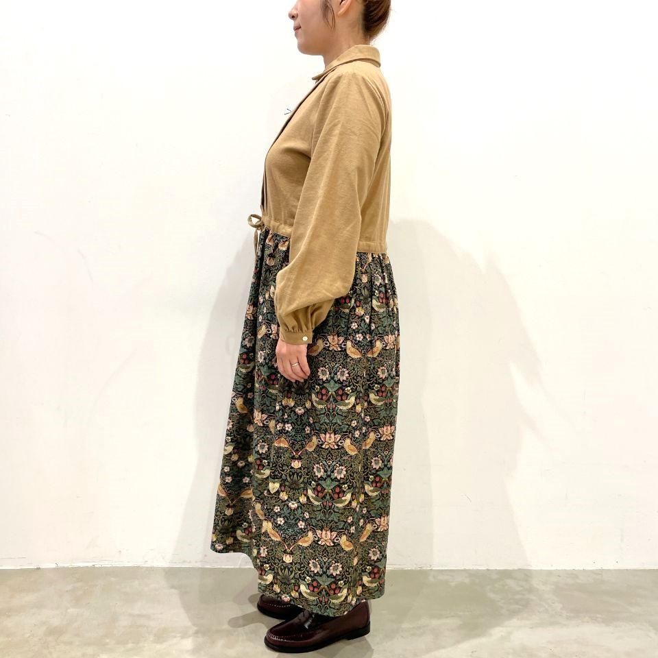 sosotto - ＜BEST OF MORRIS＞チビ襟切替ギャザーワンピース