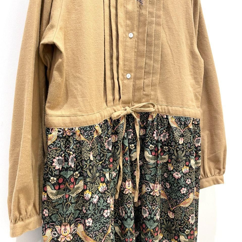 sosotto - ＜BEST OF MORRIS＞チビ襟切替ギャザーワンピース