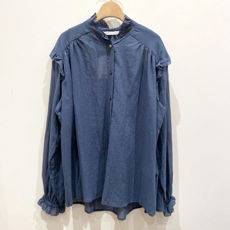 Liyoca - コットンシフォンブラウス(M1100) - Sheth Online Liyoca - コットンシフォンブラウス(M1100) - Sheth Online