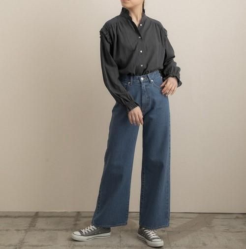 Liyoca - コットンシフォンブラウス(M1100) - Sheth Online Liyoca - コットンシフォンブラウス(M1100) - Sheth Online
