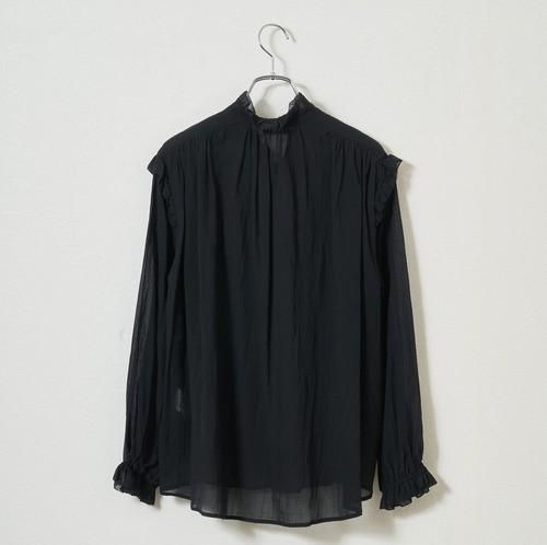 Liyoca - コットンシフォンブラウス(M1100) - Sheth Online Liyoca - コットンシフォンブラウス(M1100) - Sheth Online